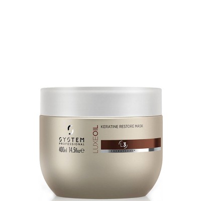 System Professional Fibra LuxeOil Keratin Restore Mask 400ml (L3)